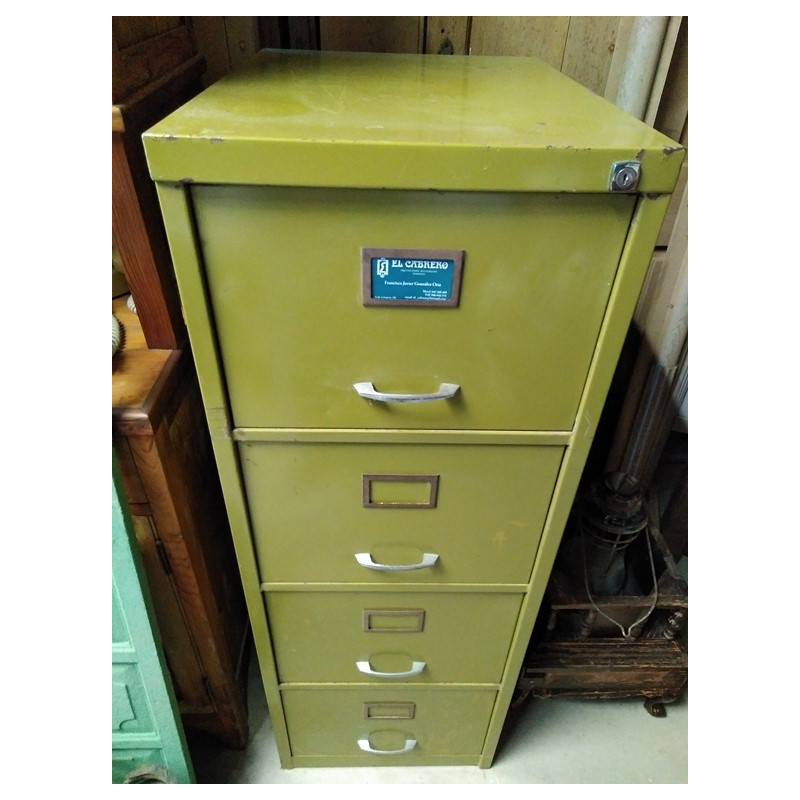 ARCHIVADOR METALICO AÑOS 70